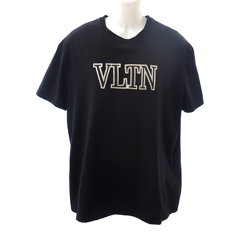 ヴァレンチノ VALENTINO VLTN サイズXL 1V3MG10V8RB_0NO 半袖Ｔシャツ コットン ブラック メンズ【中古】【Aランク】 17,160円