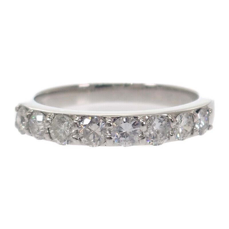 デザインジュエリー 6号 リング 指輪 Pt900プラチナ ダイヤモンド 0.51ct レディース アクセサリー【中古】【Aランク】