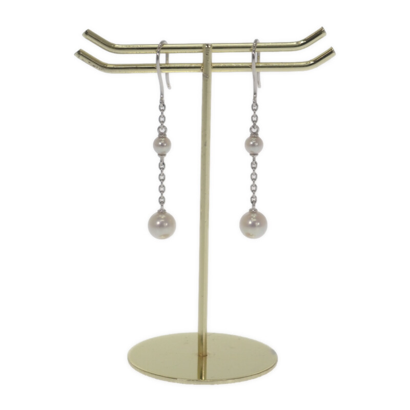 楽天市場】ミキモト アコヤパール ピアス 7.8mm ダイヤモンド K18YG