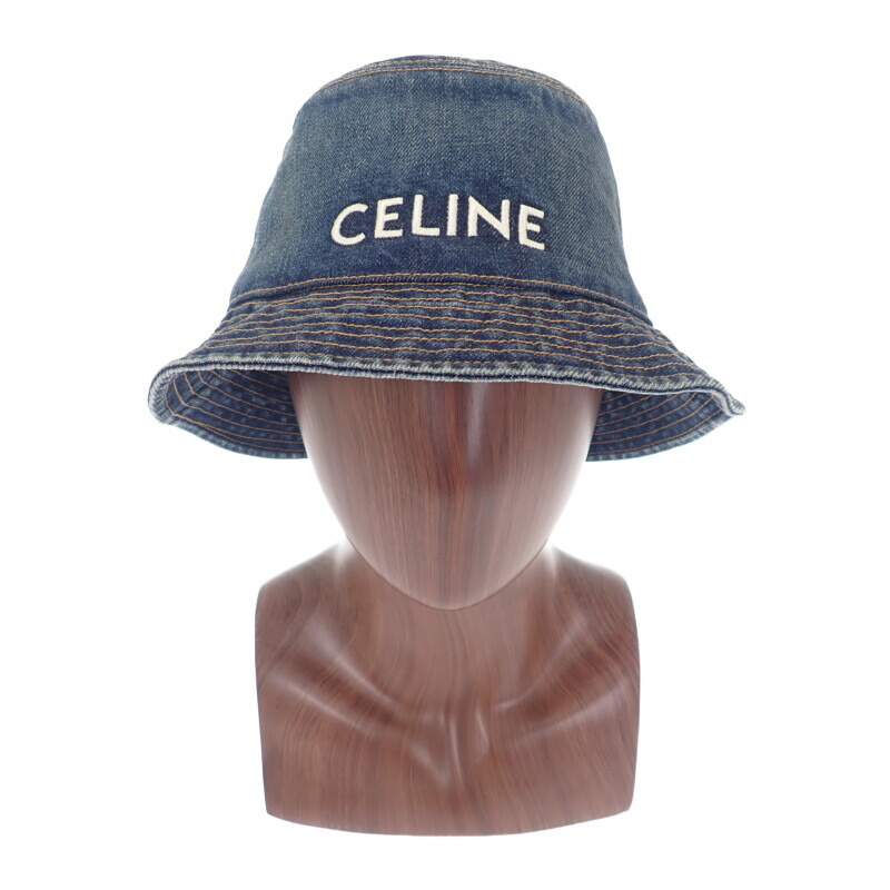 楽天市場】セリーヌ CELINE トレイルウォッシュデニム バケット S