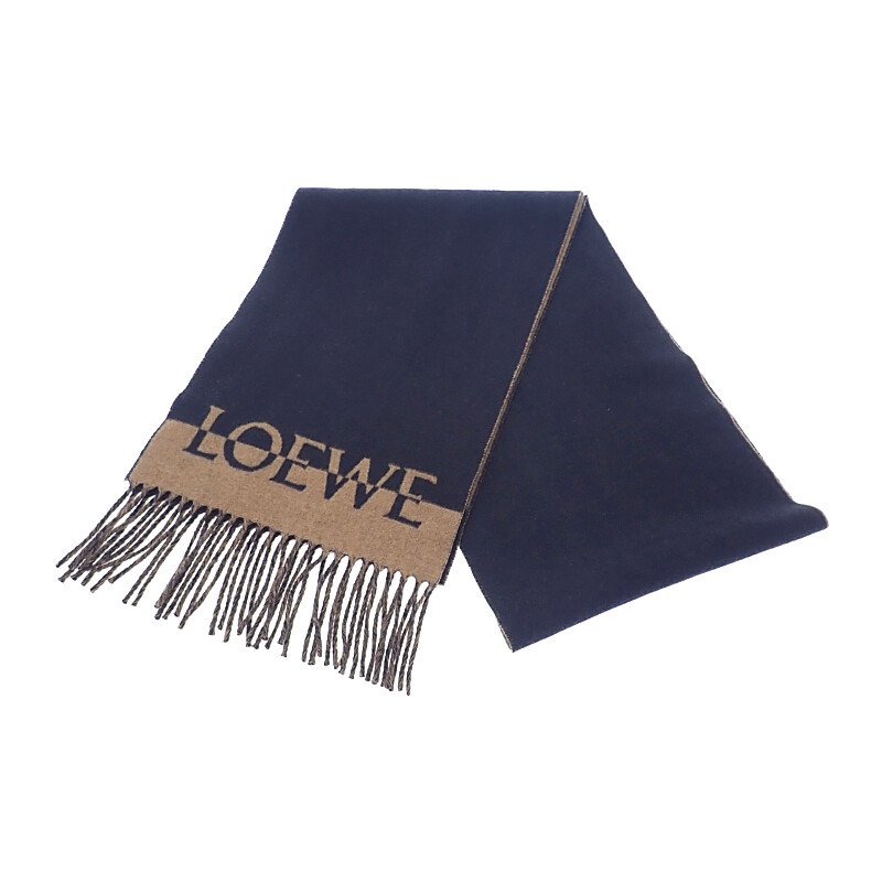 楽天市場】LOEWE ロエベ ストール アナグラム シルク混 イタリア製