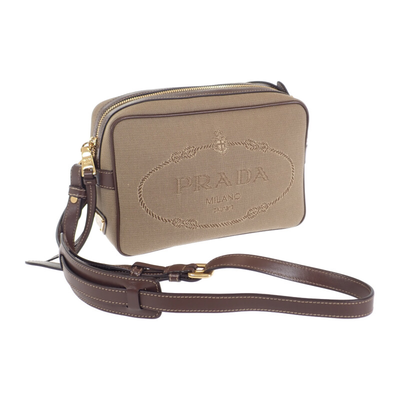 楽天市場】PRADA プラダ ロゴジャガード ショルダーバッグ ポシェット