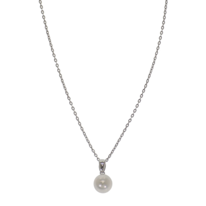 ミキモト　ペンダント　ネックレス　パール　アコヤ真珠　18k 楽天市場】【新品同様】ミキモト ネックレス あこや真珠 7mm 強テリ