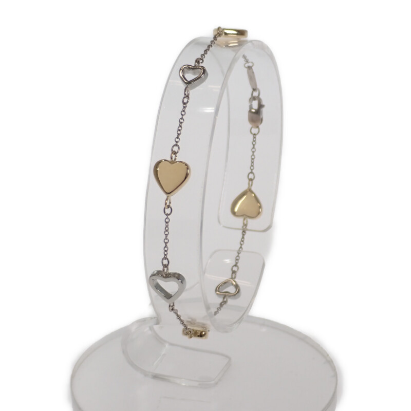 Tiffany & Co. ピアスドハートブレスレット　希少 TIFFANY&Co. ティファニー ピアスドハート ブレスレット シルバー