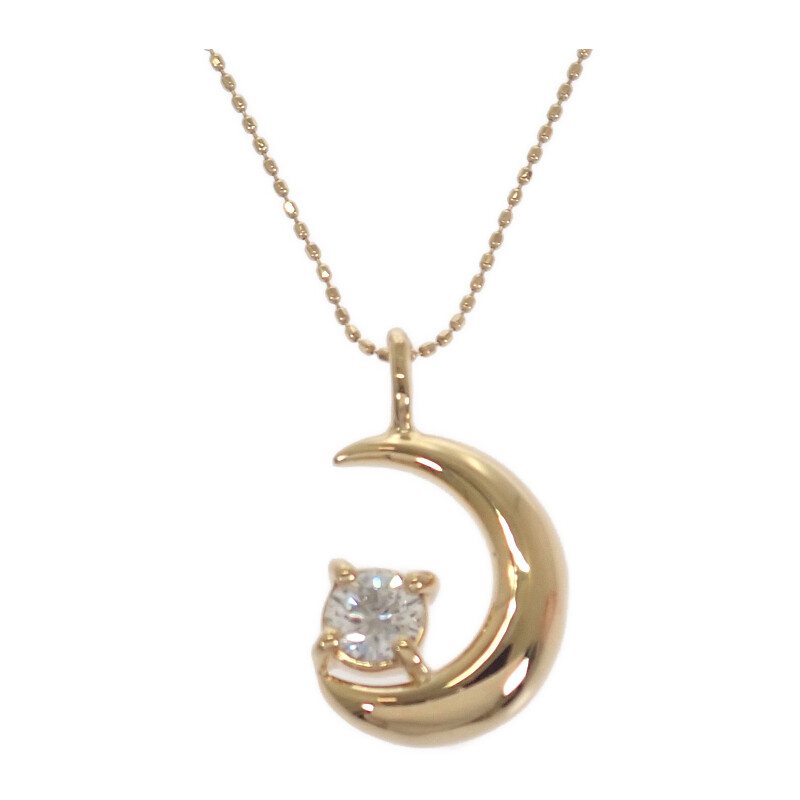 楽天市場】MIZUKIミズキ K14 1Pダイヤモンド クレセント ムーン