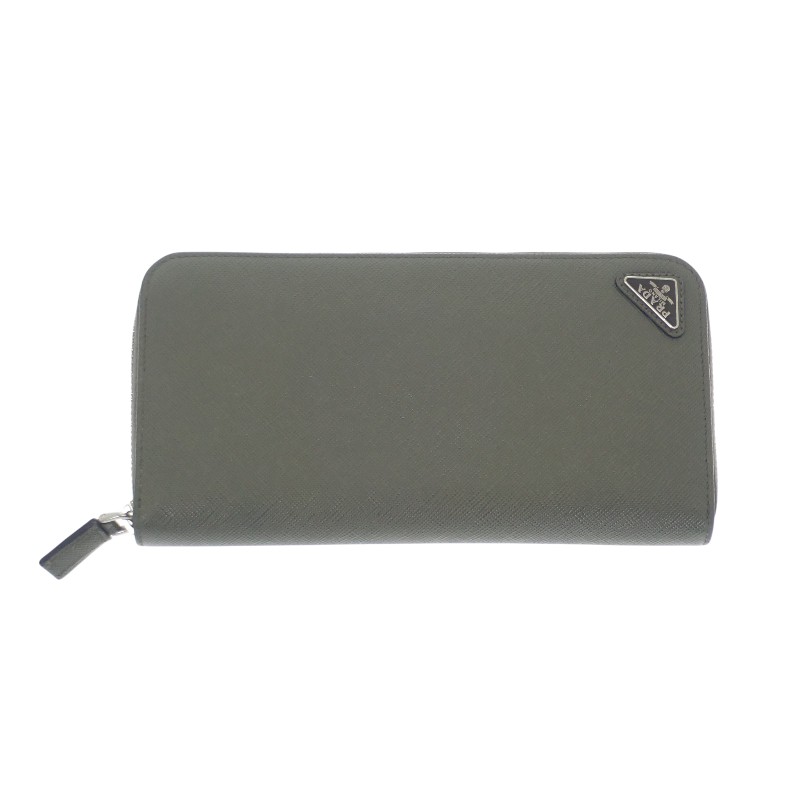 楽天市場】PRADA プラダ サフィアーノ ネイビー シルバー金具 レザー