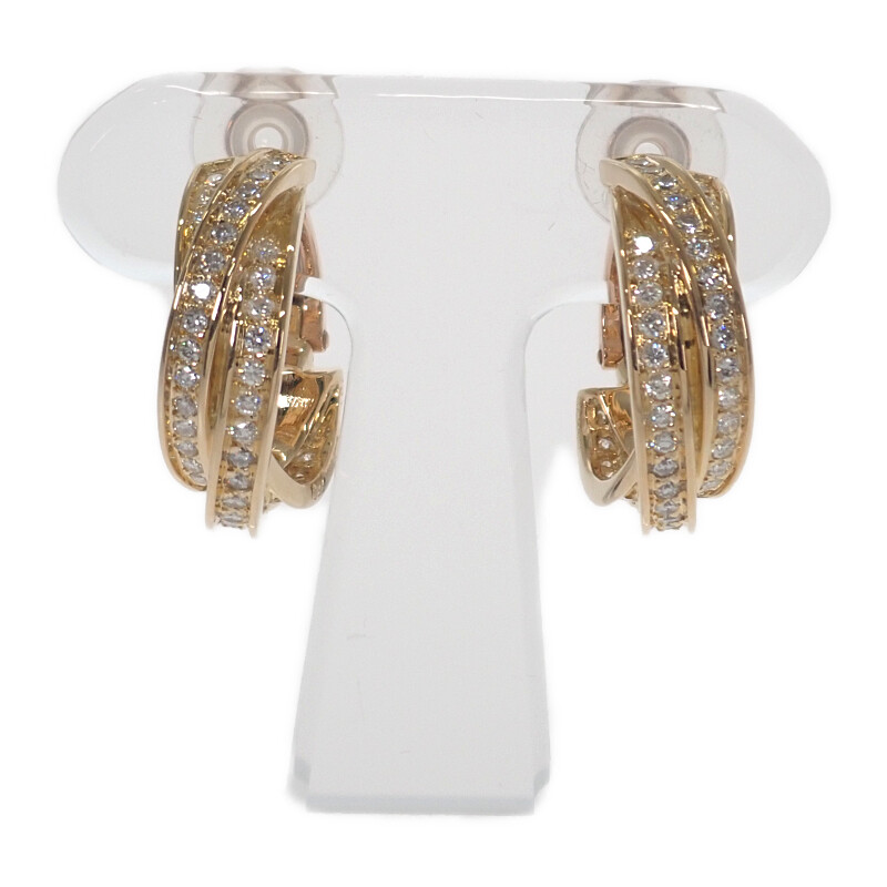 楽天市場】Cartier□ダムールイヤリング Au750 YG イエローゴールド