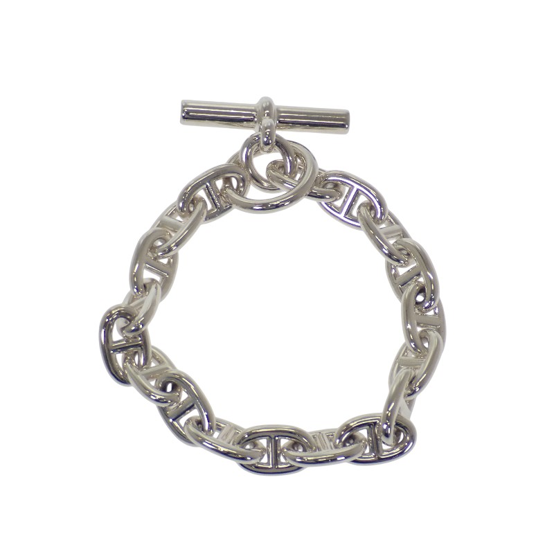 楽天市場】HERMES エルメス シェーヌダンクル MM 14コマ シルバー