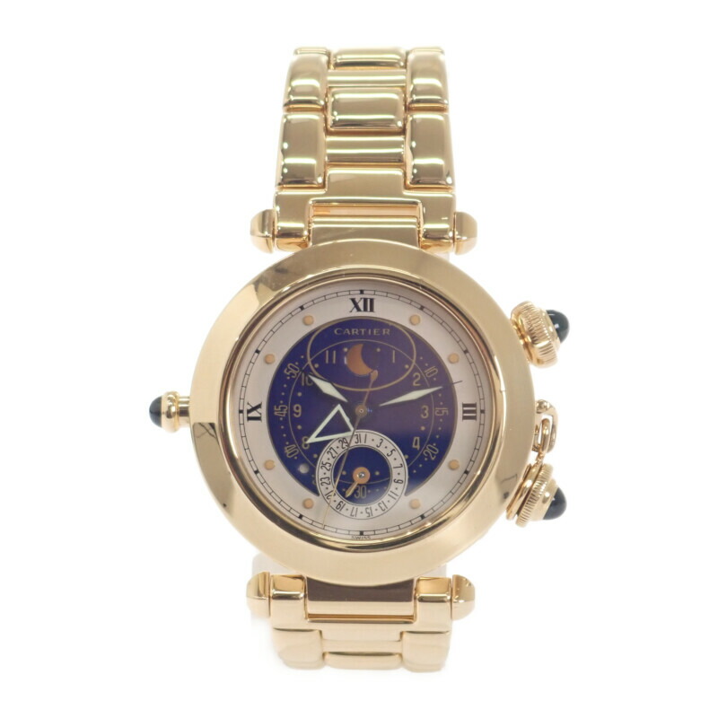 楽天市場】Cartier カルティエ パシャ クロノグラフ 0960 アイボリー