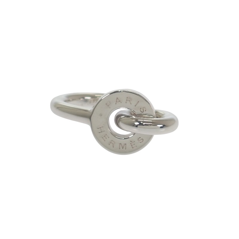 エルメス HERMES セリエ 13号 リング 刻印あり シルバー925 シルバー金具 #53 メンズ レディース【中古】【Aランク】