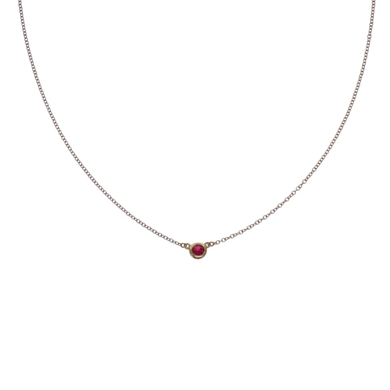 ティファニー TIFFANY&Co. カラーバイザヤード 62632747 ネックレス 18金 K18イエローゴールド レディース ジュエリー アクセサリー 資産【中古】【Aランク】|ISEYA ONLINE 店