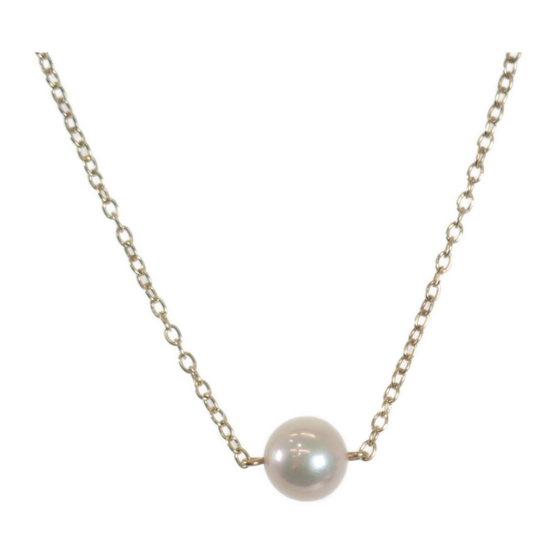 ミキモト MIKIMOTO パール ネックレス K18YG 18金 イエローゴールド アコヤ真珠 レディース【中古】【Aランク】|ISEYA ONLINE 店