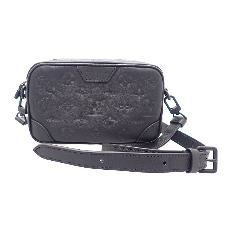 ルイヴィトン LOUIS VUITTON ウェアラブルウォレット M26737 ショルダーバッグ モノグラムシャドウ ブラック 黒 メンズ 定番 人気【中古】【Aランク】｜ISEYA ONLINE 店