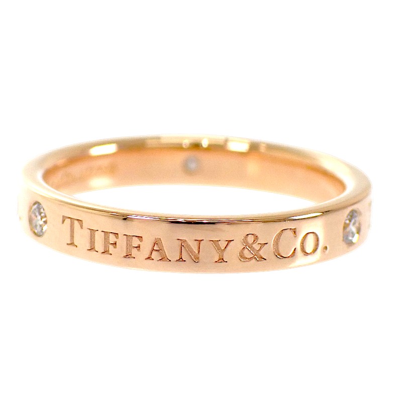 ティファニー TIFFANY&Co. バンド リング 9号 60000533 指輪 美品 18金 K18ピンクゴールド レディース【中古】【Aランク】｜ISEYA ONLINE 店