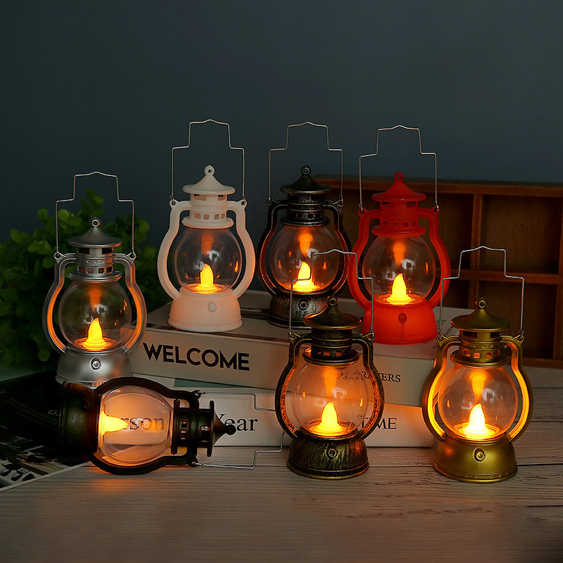 激安 ハロウィン 可愛い ランタン ライト 装飾 LED 電池付き ポータブル 通販