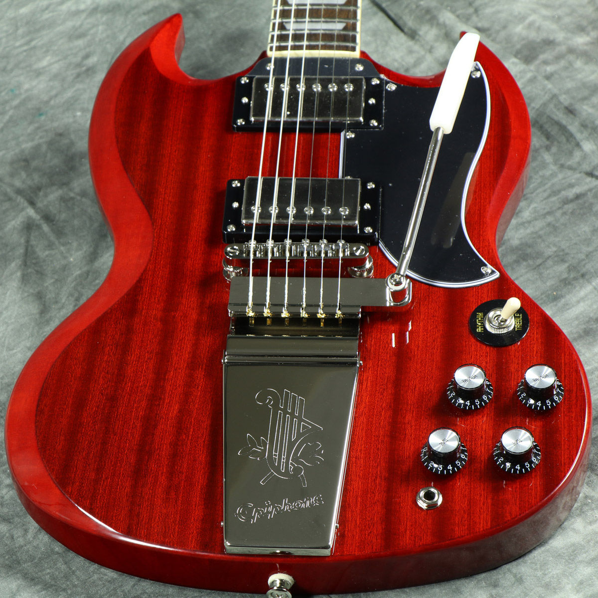 ファッション Epiphone by Gibson Inspired SG Standard 60s Maestro