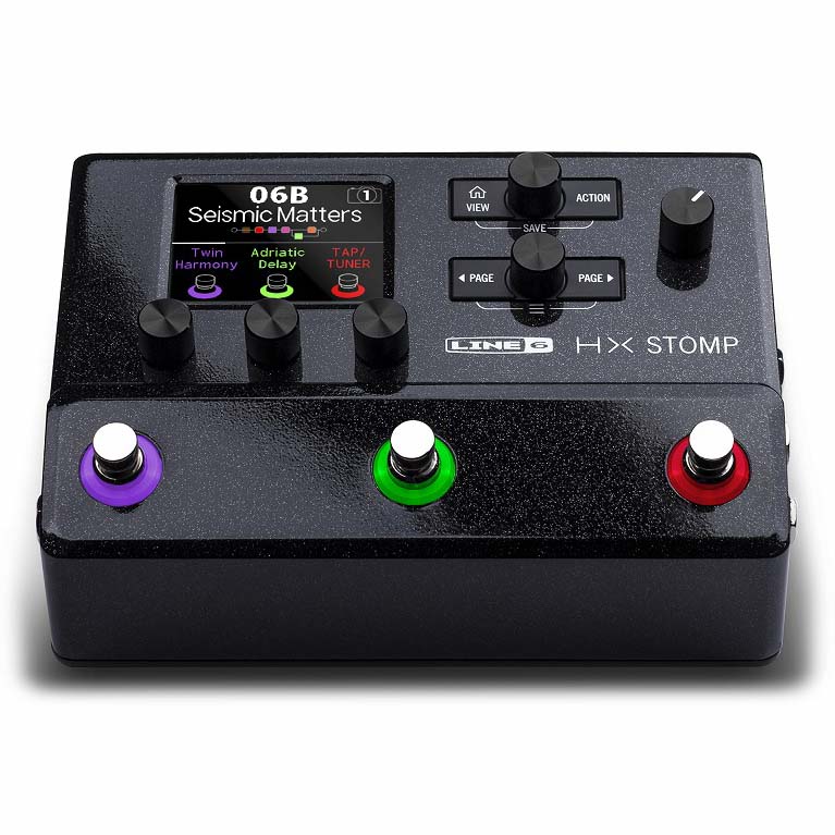 《セール品》Line6 / HX STOMP ライン6 ラインシックス コンパクト プロフェッショナル ギタープロセッサー エフェクター