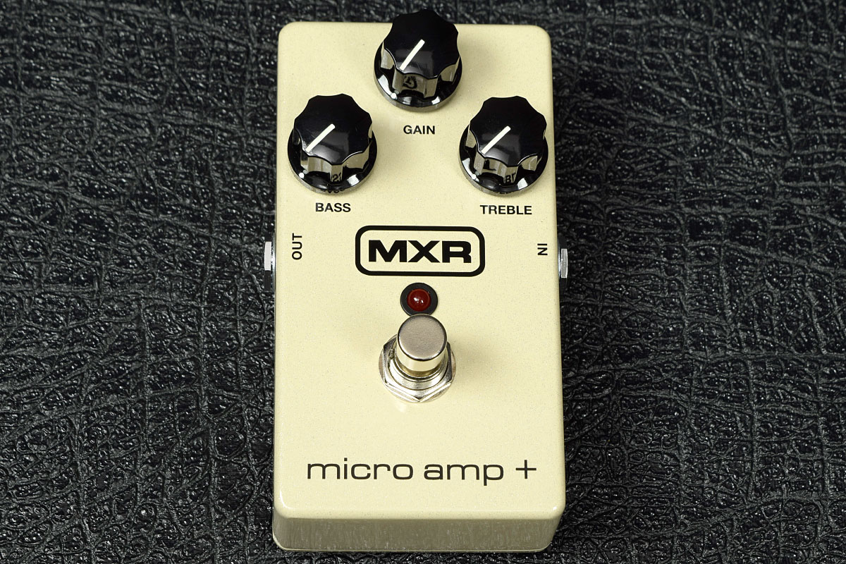 楽天市場】MXR M233 Micro Amp ＋ 新品 [エフェクター,Effector