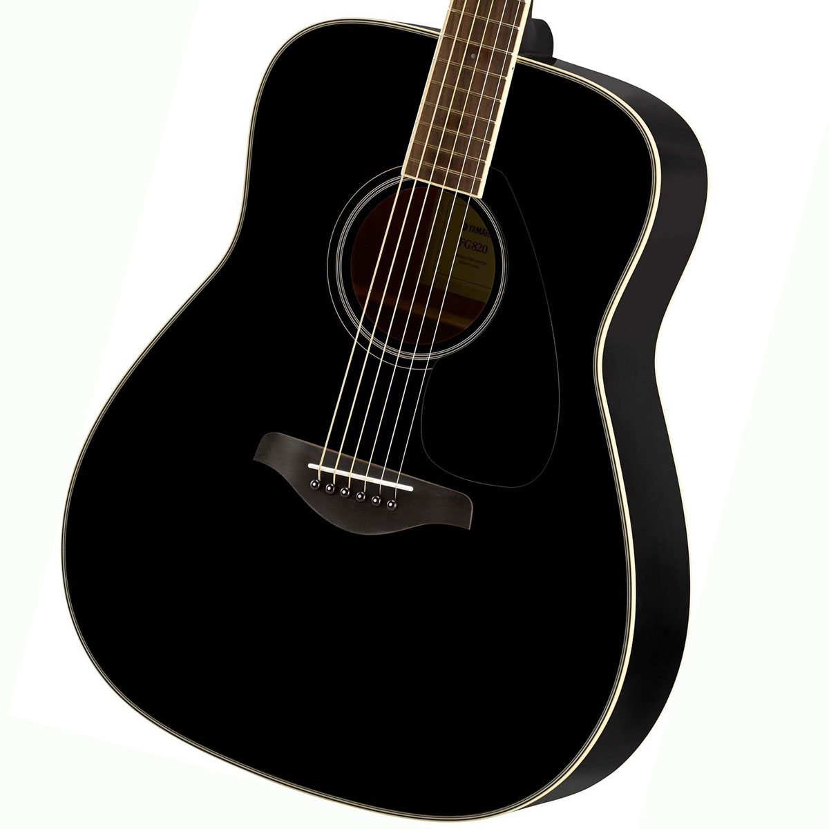 楽天市場】YAMAHA FG-Series FG820 -Black- 新品 ブラック