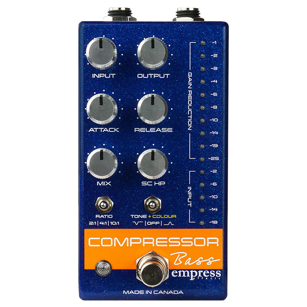 Empress Effects / BASS COMPRESSOR BLUE【渋谷店】｜イシバシ楽器 17Shops
