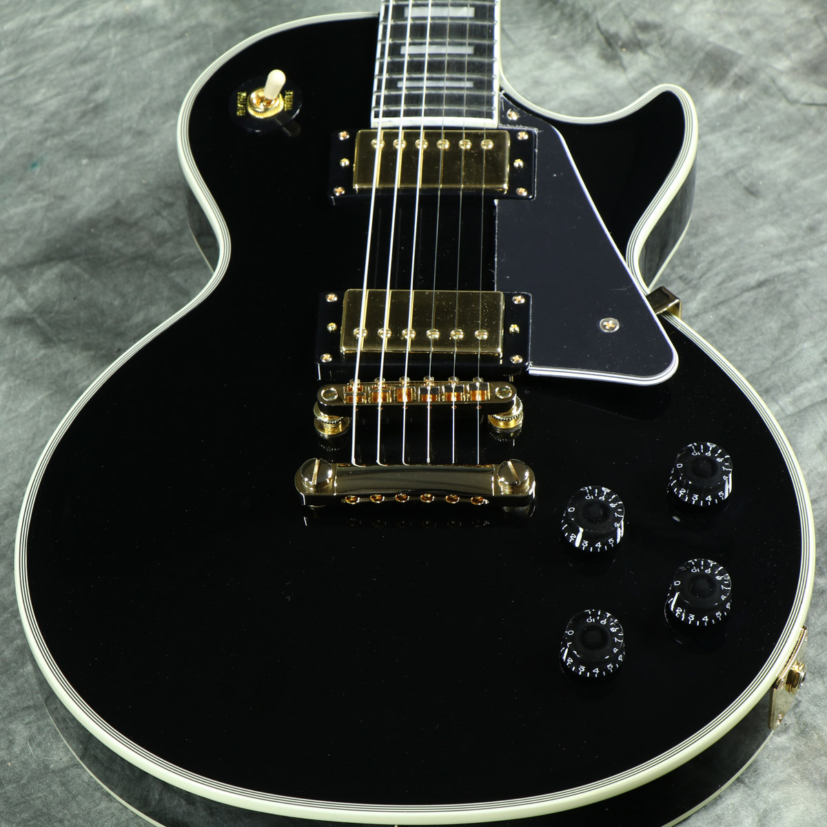 国際ブランド Epiphone Inspired By Gibson Les Paul Custom Ebony エレキギター レスポール カスタム 福岡パルコ店 イシバシ楽器 17shopsw 正規店仕入れの E Compostela Gob Mx