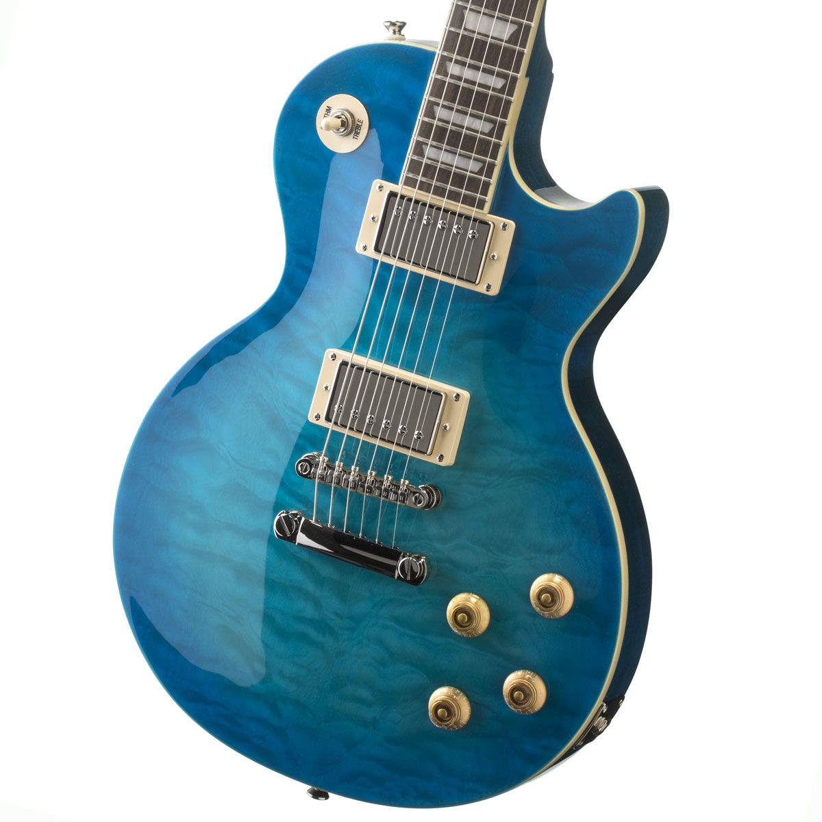 大人気新品 Epiphone Goryo Yuto Les Paul Standard Blue Burst