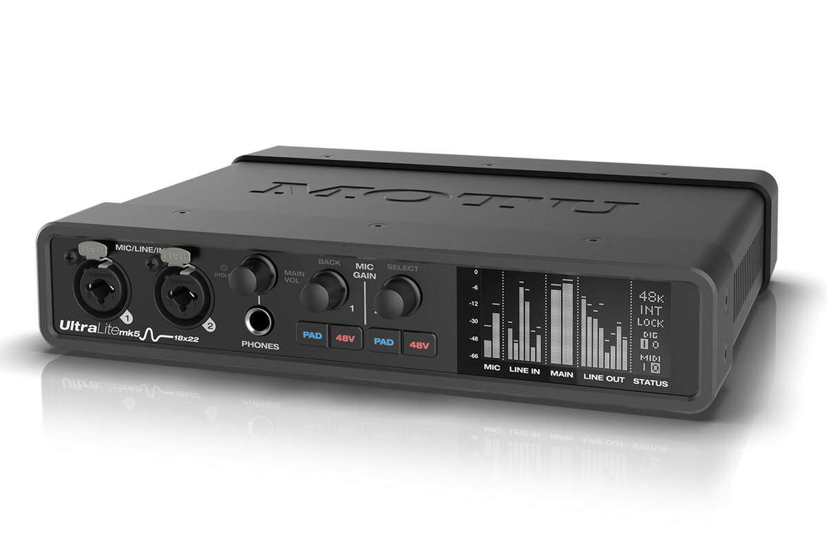 Motu Ultralite Usb C Daw Dtm レコーダー Mk5 17shops オーディオインターフェイス オーディオインターフェイス イシバシ楽器 Mk5