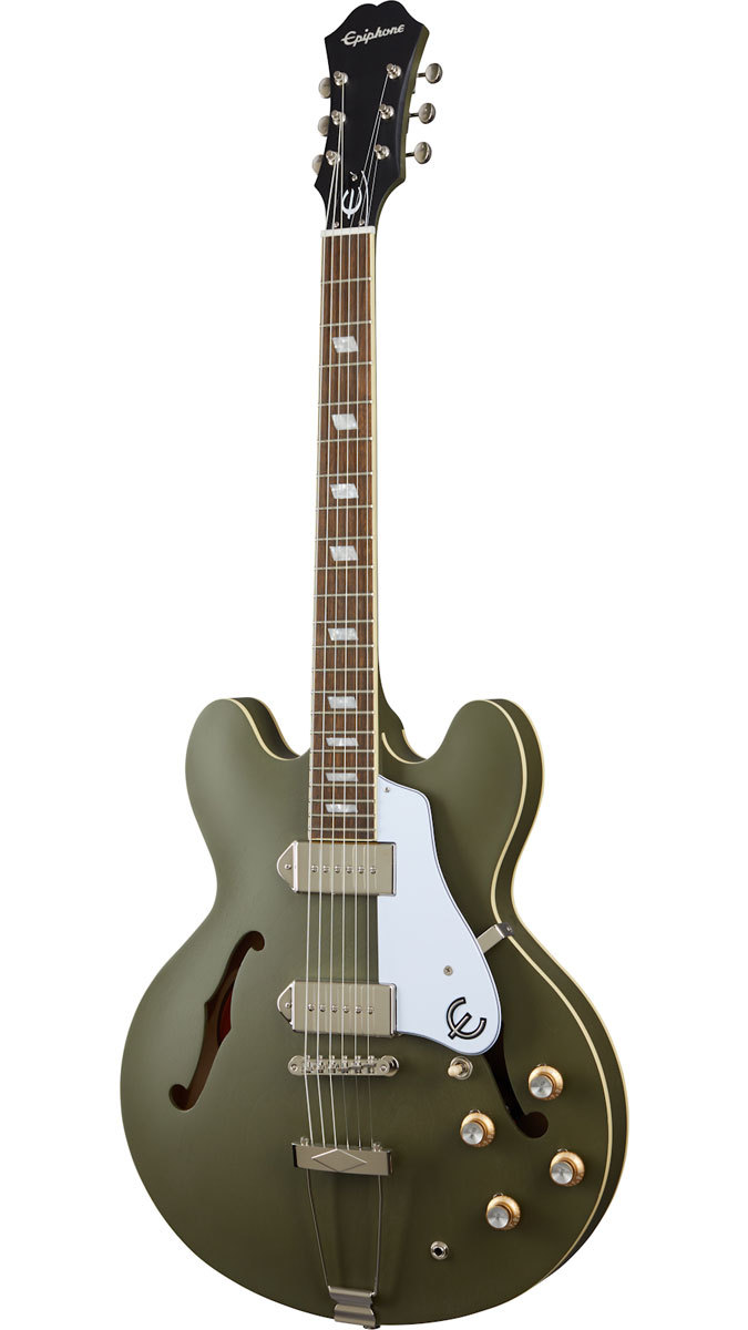 Epiphone Casino Worn Olive WOD エレキギター カジノ (Worn Drab