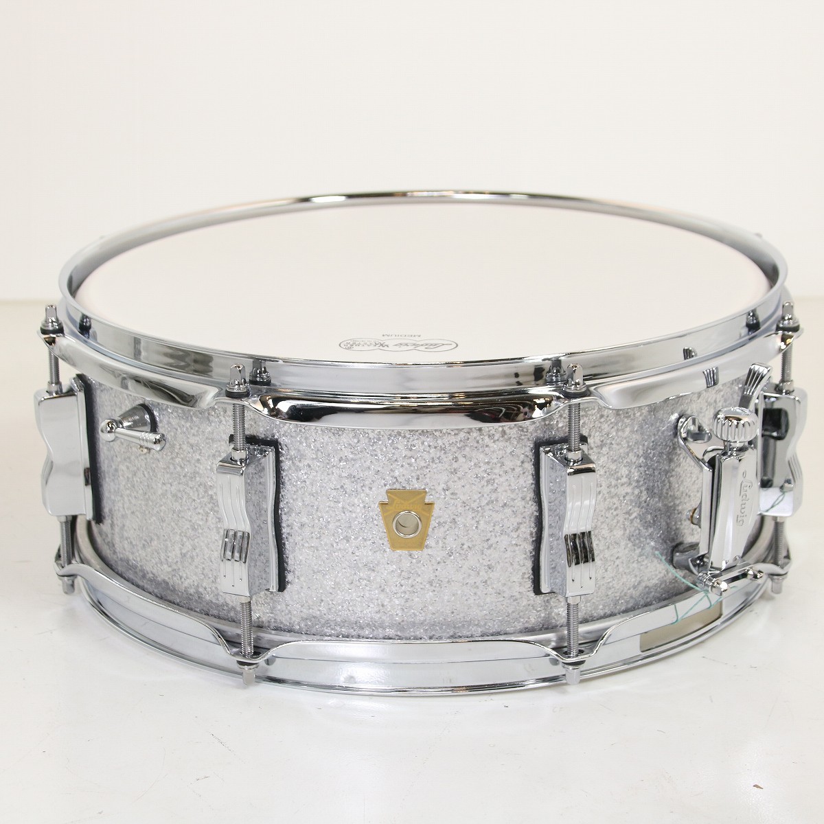 Ludwig / LS908 0S JAZZ FEST Snare Drum 14x5.5 Silver Sparkle 《国内正規品・純正ソフトケース付き》【お取寄品】|イシバシ楽器 17Shops