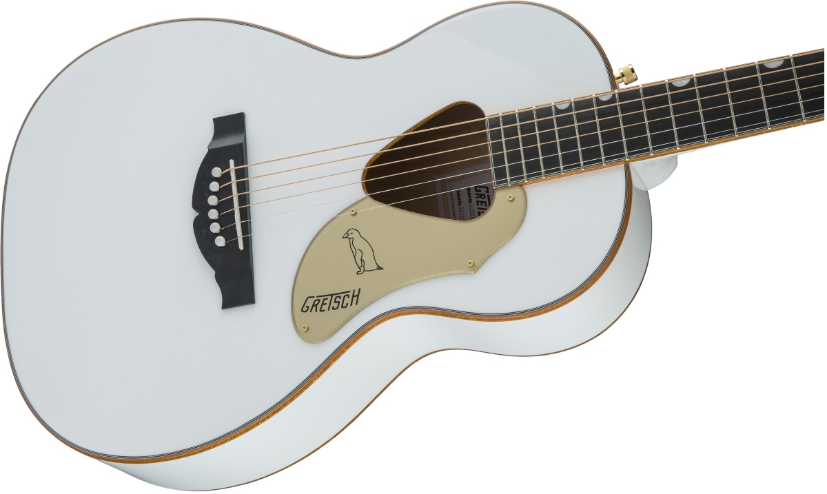 Gretsch G5021WPE Rancher Penguin Parlor Acoustic White Electric