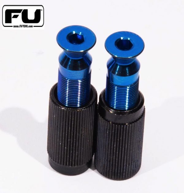 FU-TONE / Titanium Bridge Posts - BLUE【フロイドローズ・アップグレード・パーツ】【お取り寄せ商品】【渋谷店】