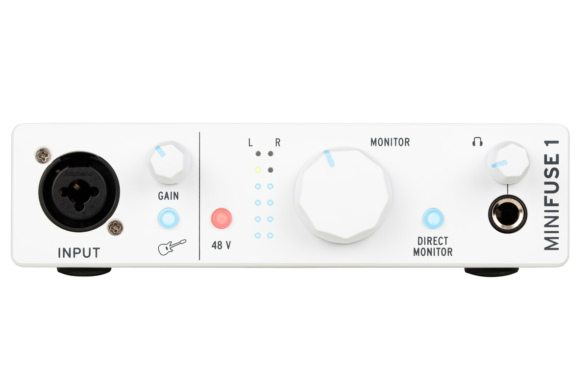 Arturia アートリア / MiniFuse 1 WH (ホワイト) 1イン/2アウト USB-C オーディオインターフェイス【御茶ノ水本店】