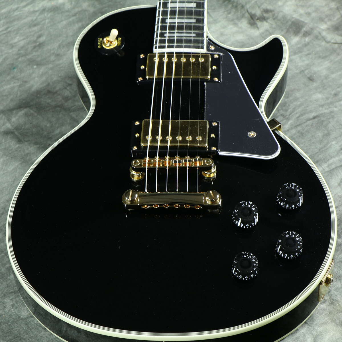 楽天市場】Epiphone / Inspired by Gibson Les Paul Custom Ebony