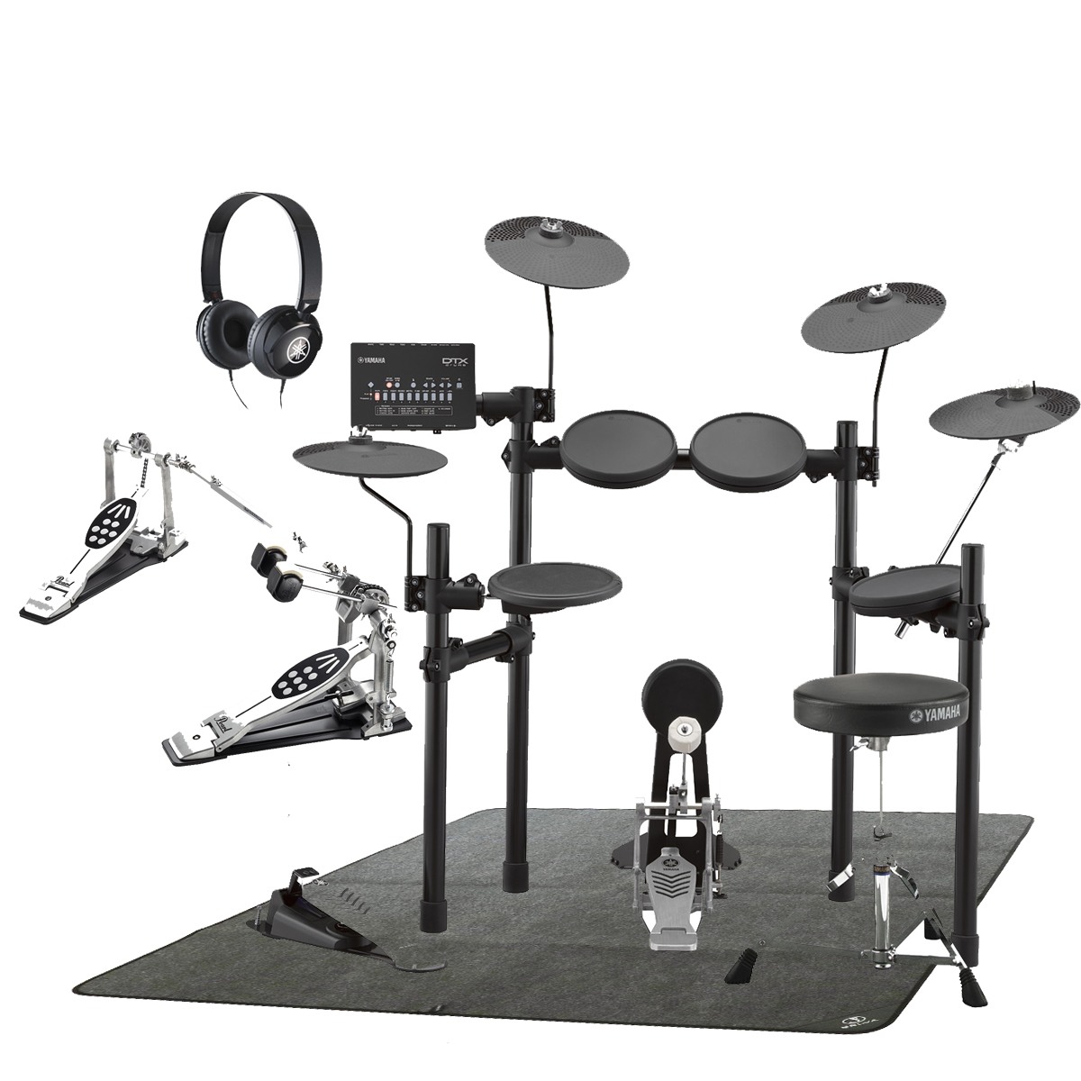 ヤマハ　電子ドラム　DTLK9　ツインペダル付
--- 楽天市場】YAMAHA / DTX452KUPGS 3シンバル 電子ドラム TAMA