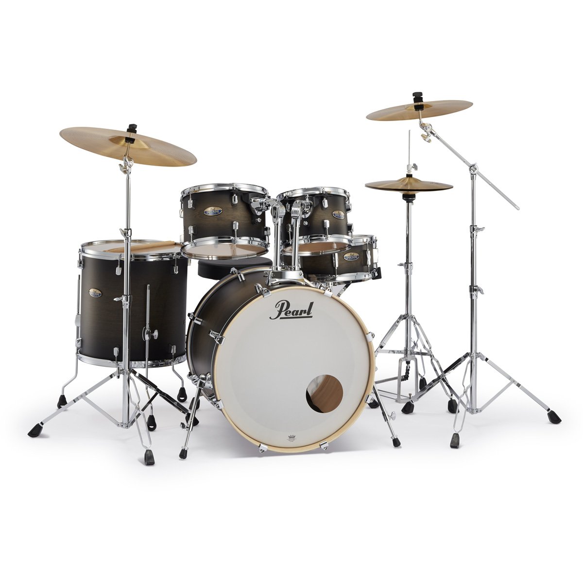 Pearl / DMP825S/CN 262(Satin Black Burst) DECADE MAPLE シンバル付きドラムセット スタンダードサイズ【お取り寄せ商品】｜イシバシ楽器 17Shops