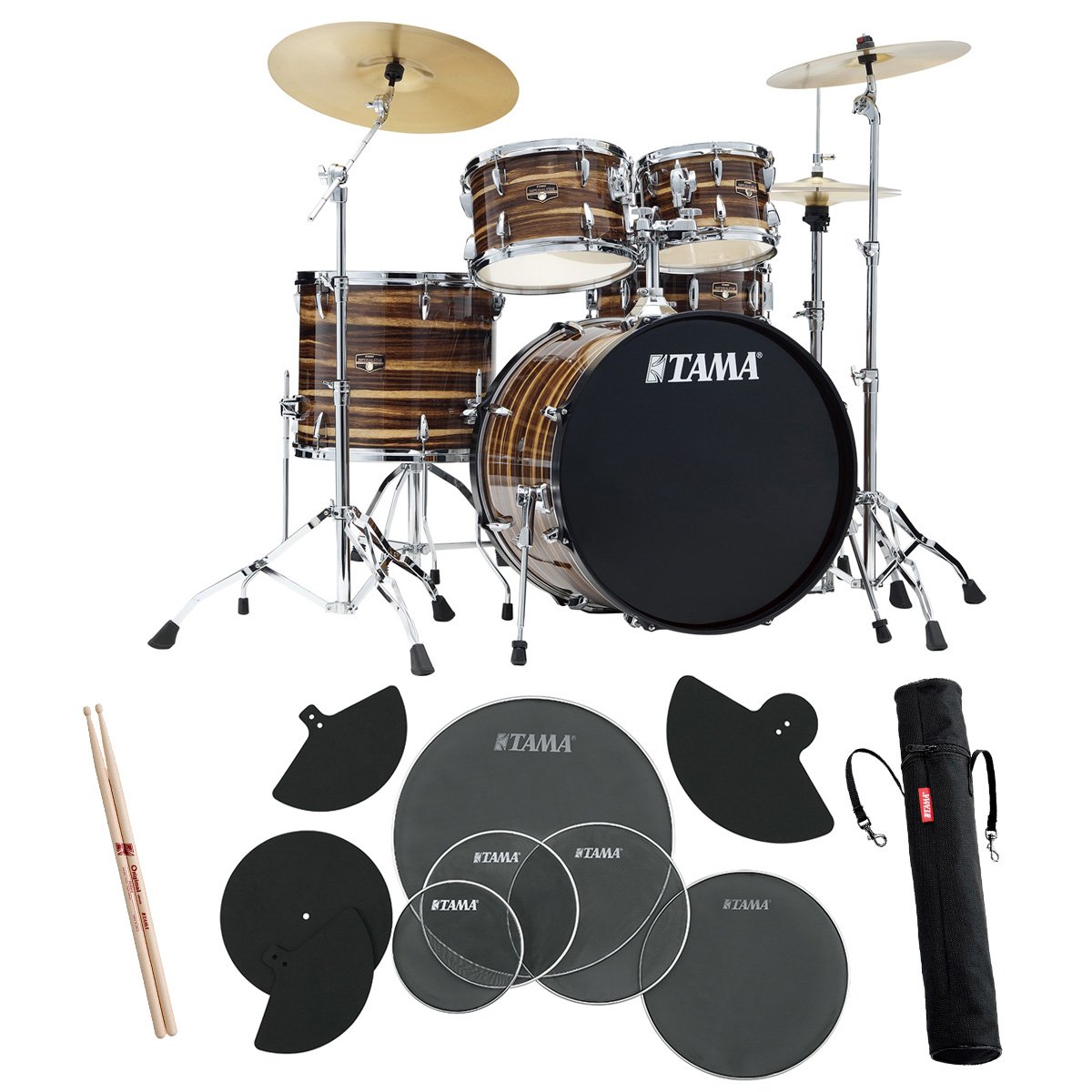 TAMA タマ 自宅での練習に高い消音性を発揮するメッシュヘッド 10タム用 MH10T 通販