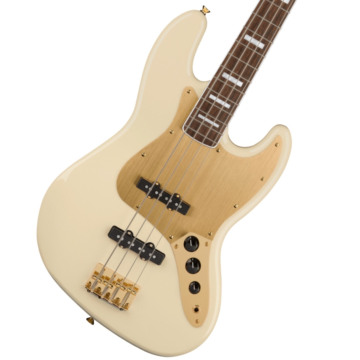 65%OFF【送料無料】 Squier 40th Anniversary Jazz Bass Gold Edition