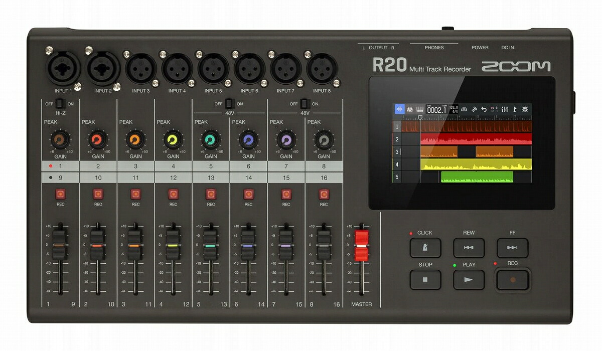 楽天市場】ZOOM R8 マルチトラックレコーダー新品 Recorder