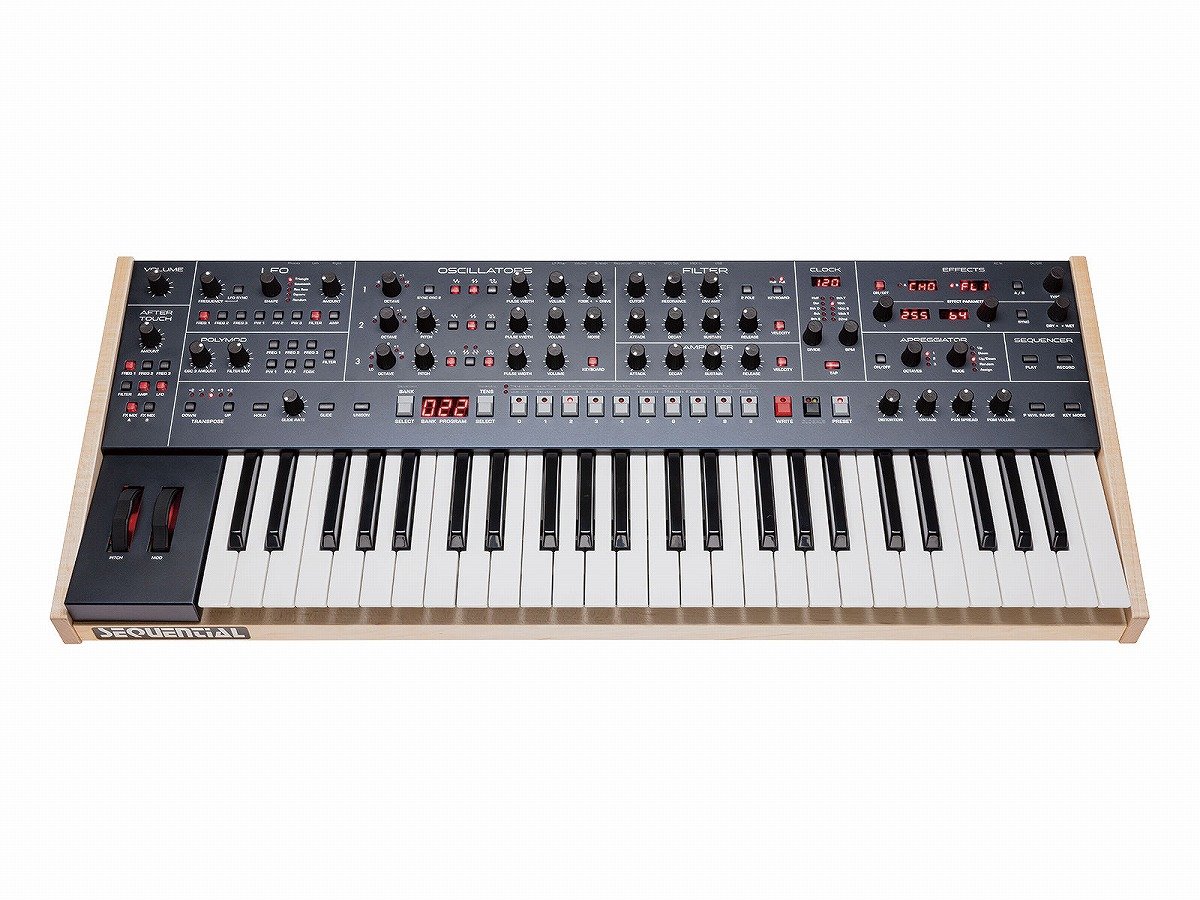 Sequential シーケンシャル / Trigon-6 3-VCO Enhanced Ladder Filter Analog Poly Synth 【お取り寄せ商品】【御茶ノ水本店】｜イシバシ楽器 17Shops