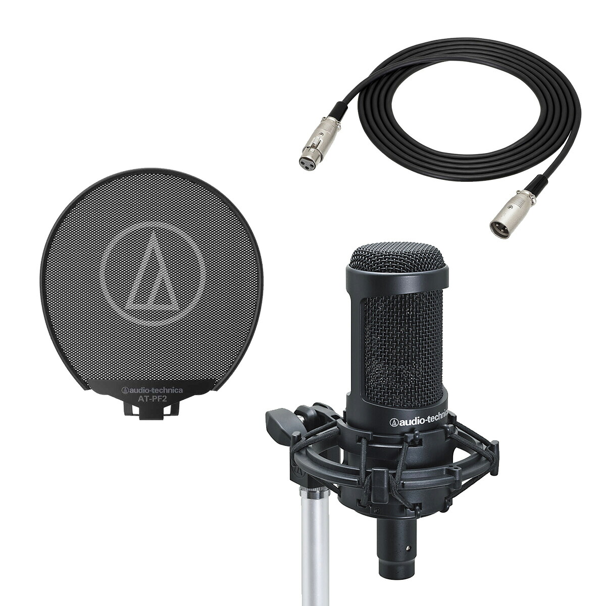 audio-technica オーディオテクニカ / AT2050 DCバイアス・コンデンサー・マイクロホン 【純正オプションセット】【御茶ノ水本店】|イシバシ楽器 17Shops
