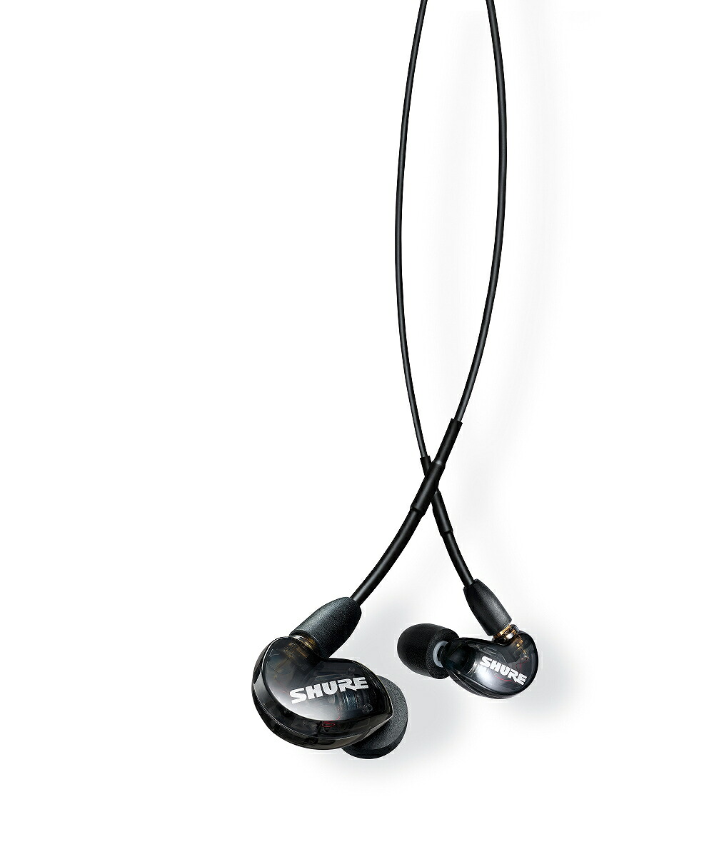 SHURE / SE215 トランスルーセントブラック (SE215-K-A) 高遮音性イヤホン 【国内正規品】【名古屋栄店】