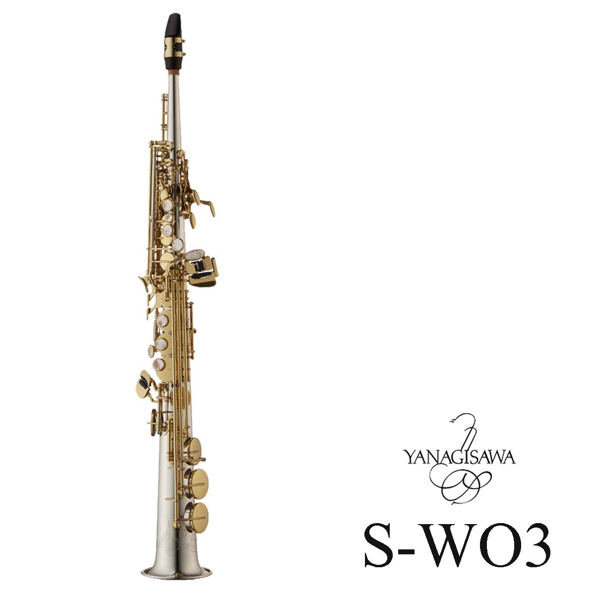 Yanagisawa / S-WO3 ヤナギサワ ソプラノサックス シルバー管 ライトウェイト WOシリーズ ラッカー仕上【出荷前検品します】【ウインドパル】|イシバシ楽器 17Shops