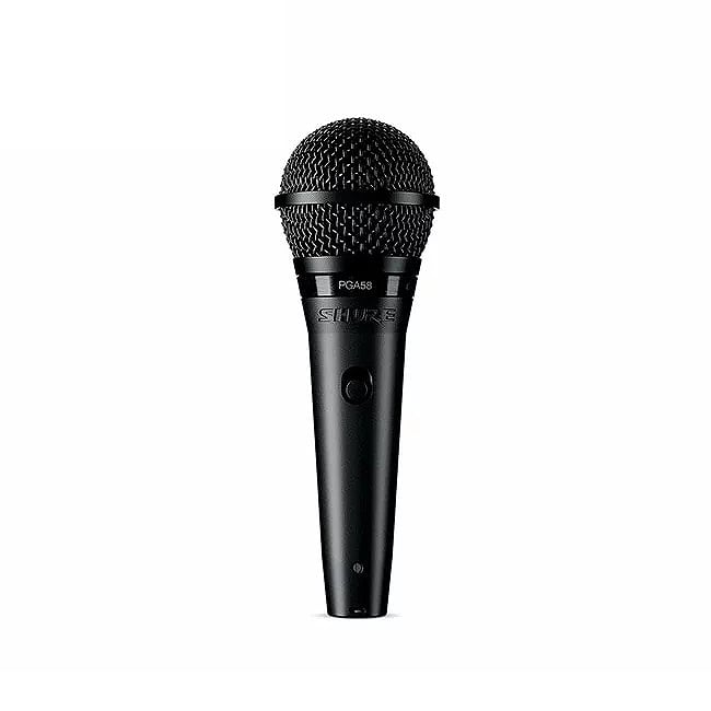 SHURE / PGA58-XLR-J (XLR-XLRケーブル付属) カーディオイド・ダイナミック・ボーカルマイクロホン 【福岡店】