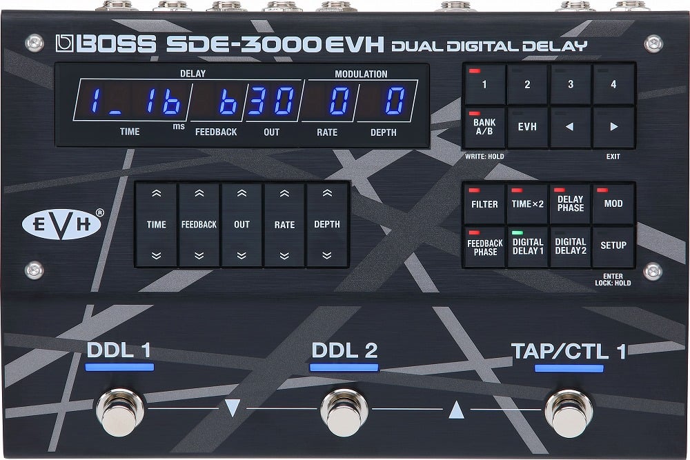 BOSS / SDE-3000EVH Dual Digital Delay ディレイ ボス Eddie Van Halen｜イシバシ楽器 17Shops