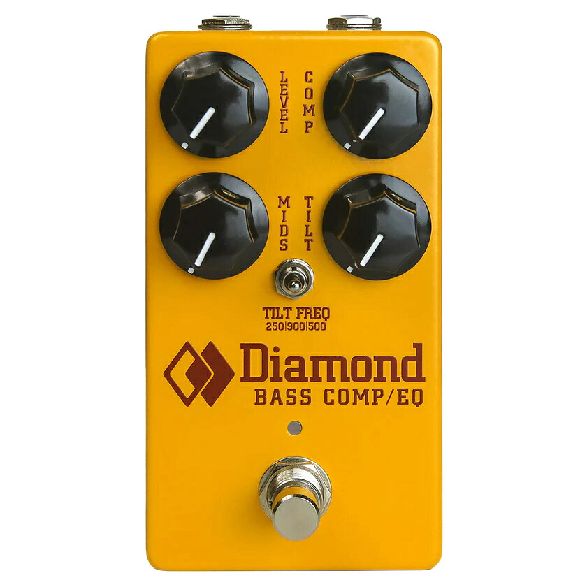 《セール品》Diamond Pedals / Bass Comp/EQ ダイヤモンドペダル ベース用コンプレッサー