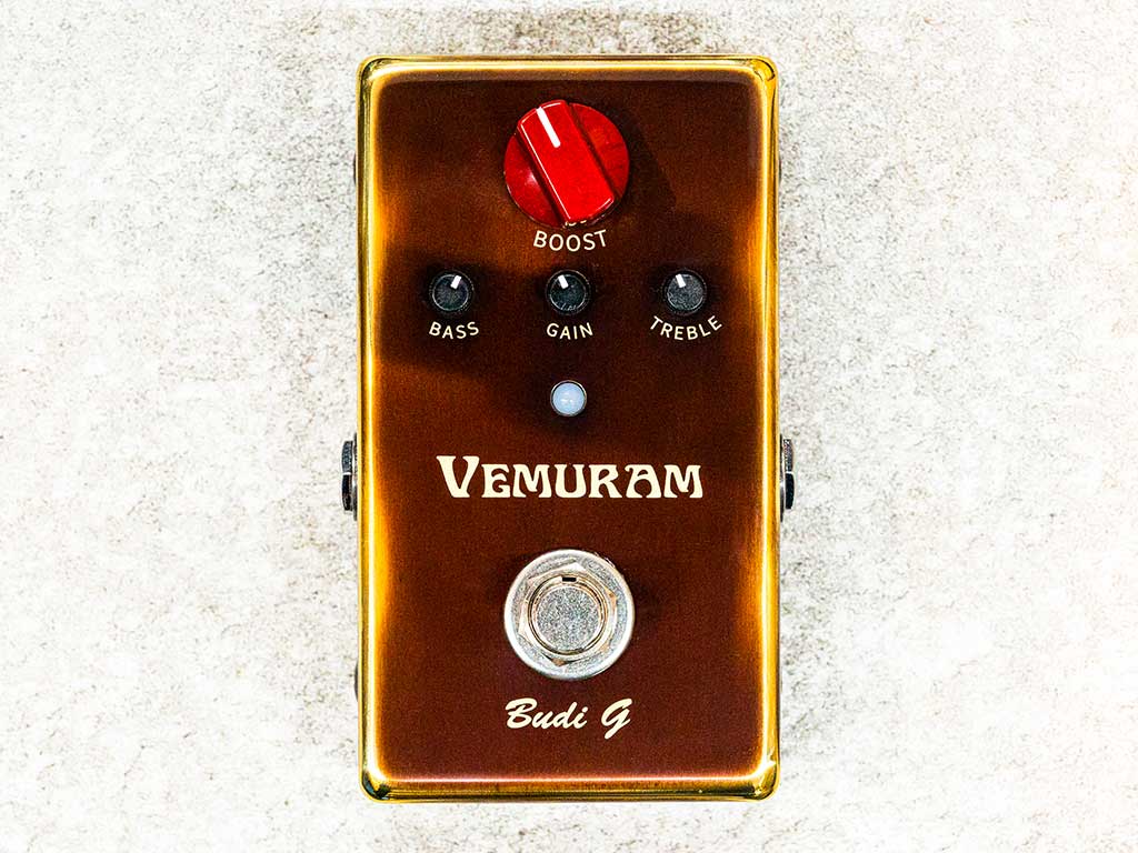楽天市場】VEMURAM Gritty Gain BOOST Pedal Budi-G ヴェムラム バディ