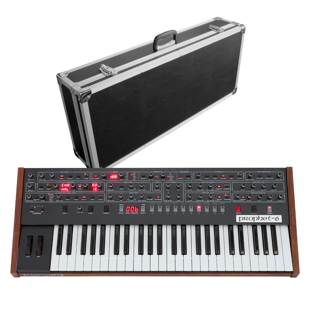 SEQUENTIAL / Sequential Prophet-6 [専用ハードケースセット］ シーケンシャル プロフェット【御茶ノ水本店】｜イシバシ楽器 17Shops 311,760円
