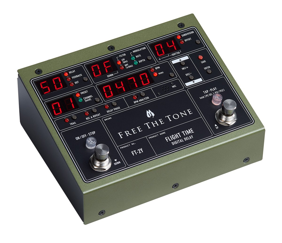 Free The Tone / FLIGHT TIME FT-2Y DIGITAL DELAY フリーザトーン ディレイ【心斎橋店】|イシバシ楽器 17Shops