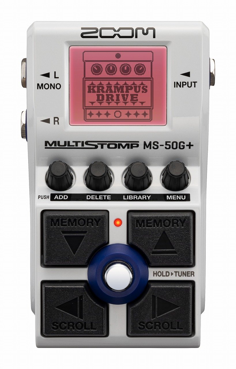 ZOOM / MS-50G+ MultiStomp Guitar Pedal マルチエフェクター ズーム ストンプボックス【名古屋栄店】