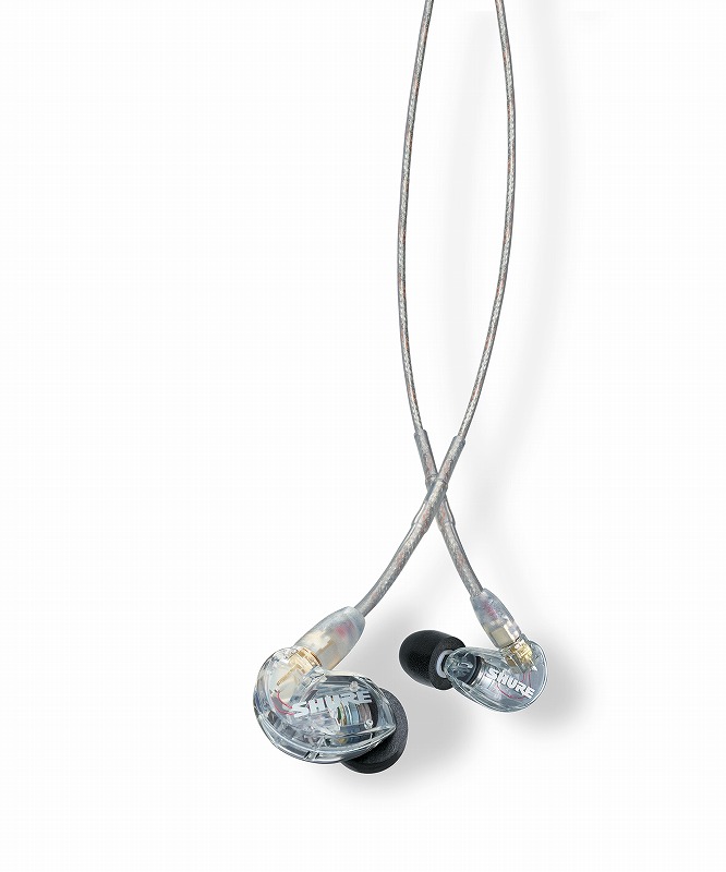 SHURE / SE215 クリアー (SE215-CL-A) 高遮音性イヤホン 【国内正規品】【福岡店】